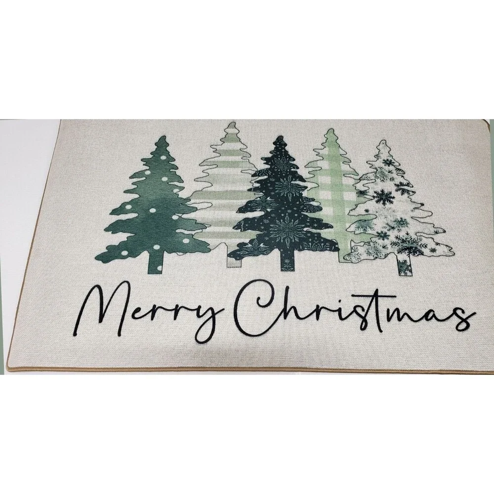 Polyester Bendable Rubber Back Floor Mat (17
